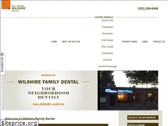 wilshirefamilydental.com