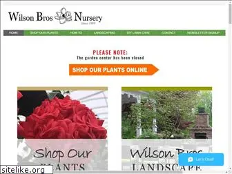 wilsonbrosnursery.com