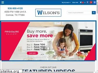 wilsonsappliances.com