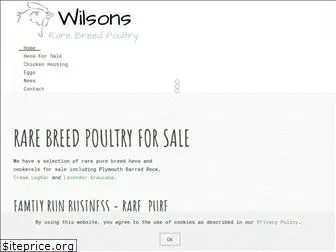 wilsonsrarebreedpoultry.co.uk