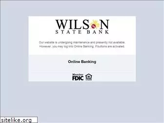 wilsonstatebank.net