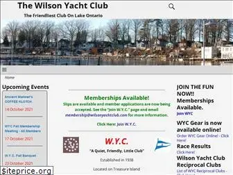 wilsonyachtclub.com