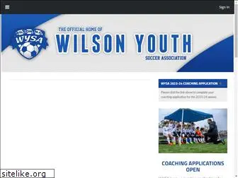 wilsonyouthsoccer.com