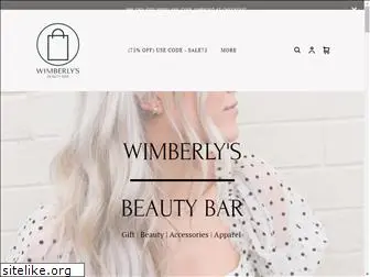 wimberlysbeautybar.com