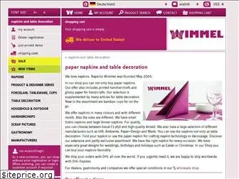 wimmel-napkins.com