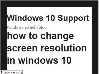 win10.support