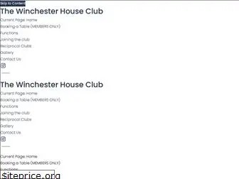 winchesterhouseclub.com