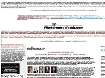 windermerewatch.com