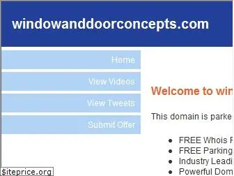 windowanddoorconcepts.com