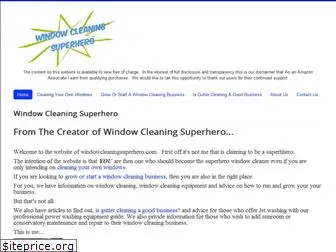 windowcleaningsuperhero.com