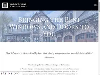 windowdesignsofthecarolinas.com