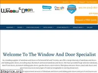 windowdoorspecialist.com