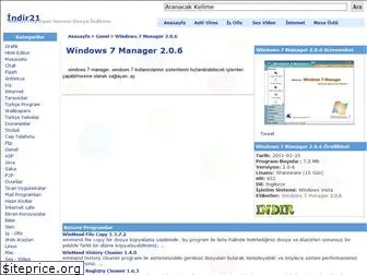 windows-7-manager-2-0-6-indir.indir21.com