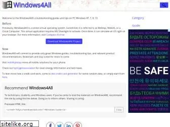 windows4all.com