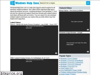windowshelpzone.com