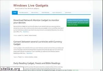 windowslivegadgets.com