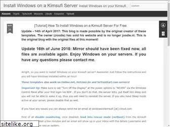 windowsonkimsufi.blogspot.com