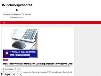 windowspcsecrets.com