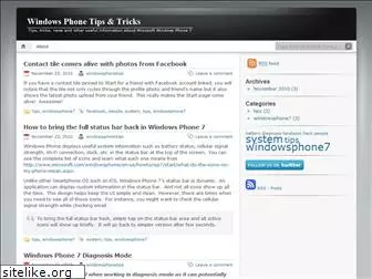 windowsphonetips.wordpress.com