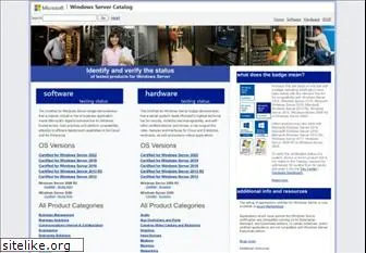 windowsservercatalog.com