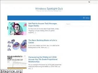 windowsspotlightquiz.org