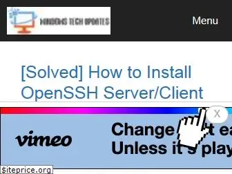 windowstechupdates.com