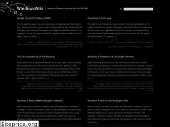windowswiki.info