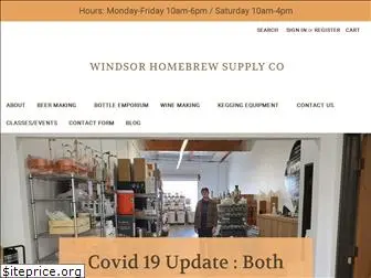 windsorhomebrewsupply.com