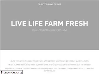 windybrowfarms.com