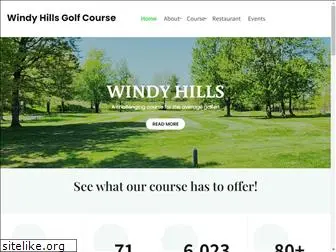 windyhillsgolf.com