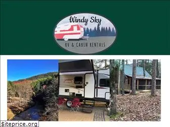 windyskycamperrentals.com