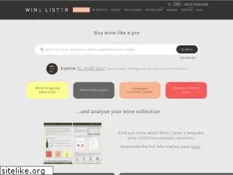 wine-lister.com