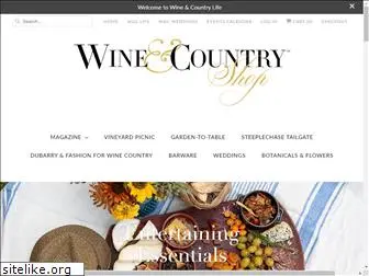 wineandcountryshop.com