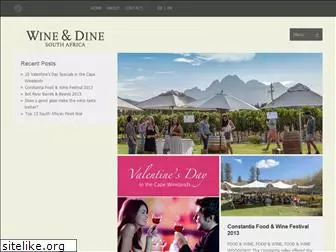 wineanddinesouthafrica.com