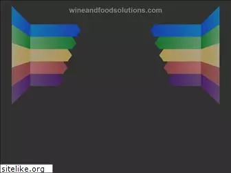 wineandfoodsolutions.com