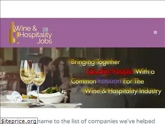 wineandhospitalityjobs.com