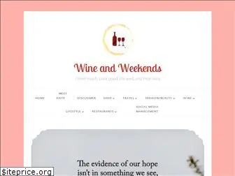wineandweekends.com