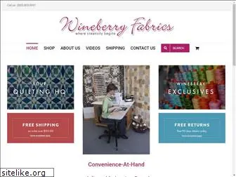 wineberryfabrics.com