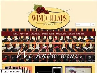 winecellarsofannapolis.com