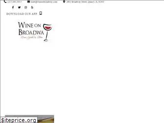 wineonbroadway.com