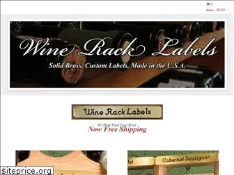 wineracklabels.com