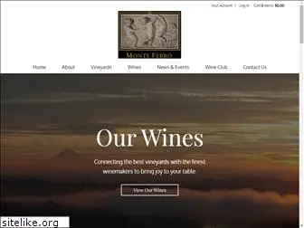 winesbymonteferro.com