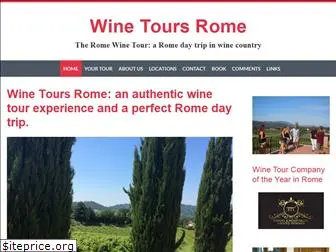 winetoursrome.com