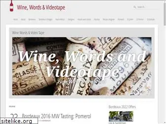 winewordsandvideotape.com