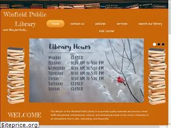 winfieldpubliclibrary.com