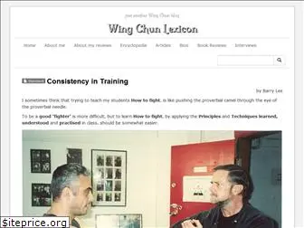 wingchunlexicon.com