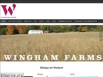 winghamfarms.com