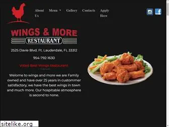 wingsandmorerestaurants.com