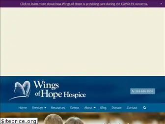 wingsofhopehospice.com