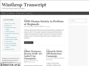 winthroptranscript.com